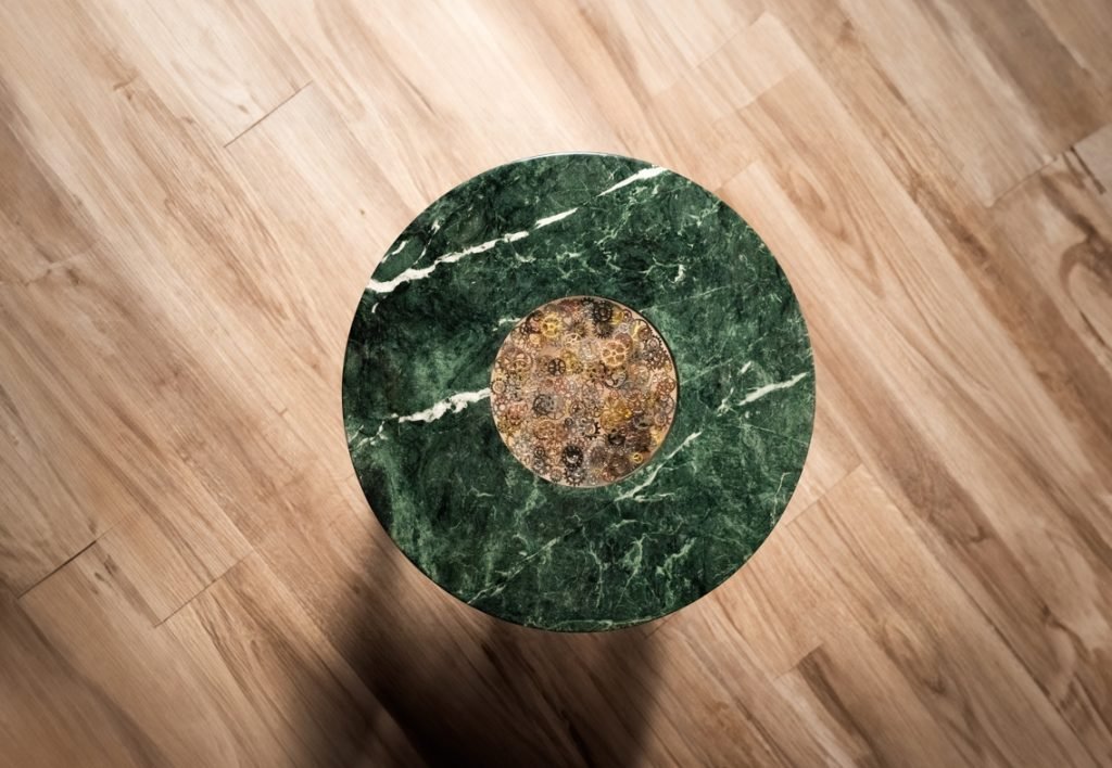 HOUSE 輪轉碧石 茶几